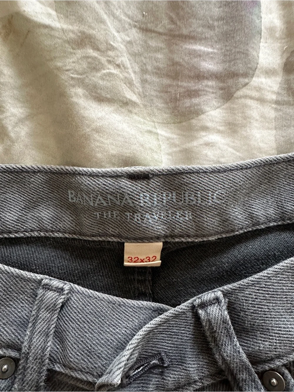 Banana Republic Slim Traveler jeans, 32x32
